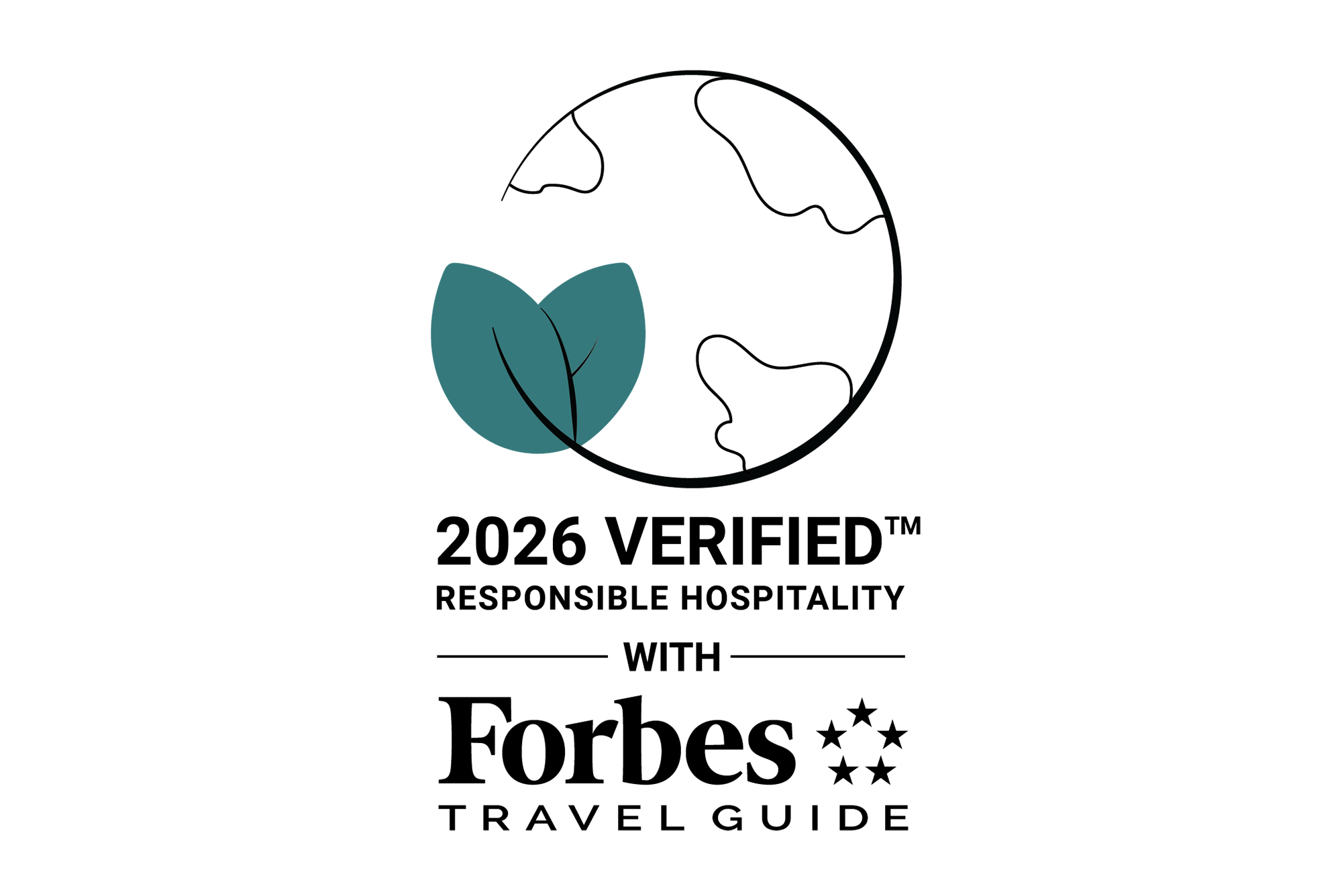 VERIFIED RESPONSIBLE HOSPITALITY with FORBES TRAVEL GUIDE